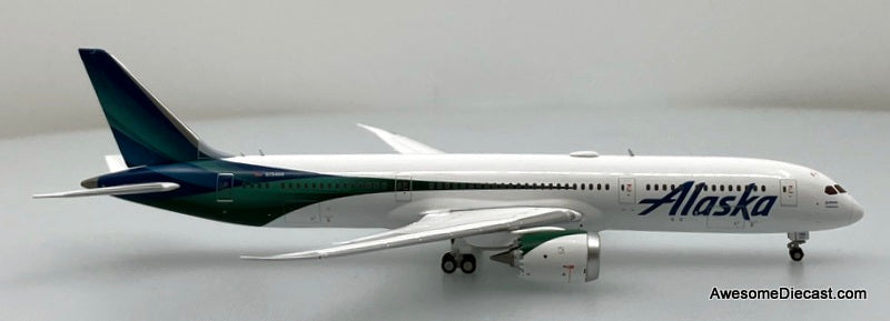 Boeing 787-9: Alaska Airlines (Reg #N784HA) 1:400 Diecast Model Plane by Gemini Jets