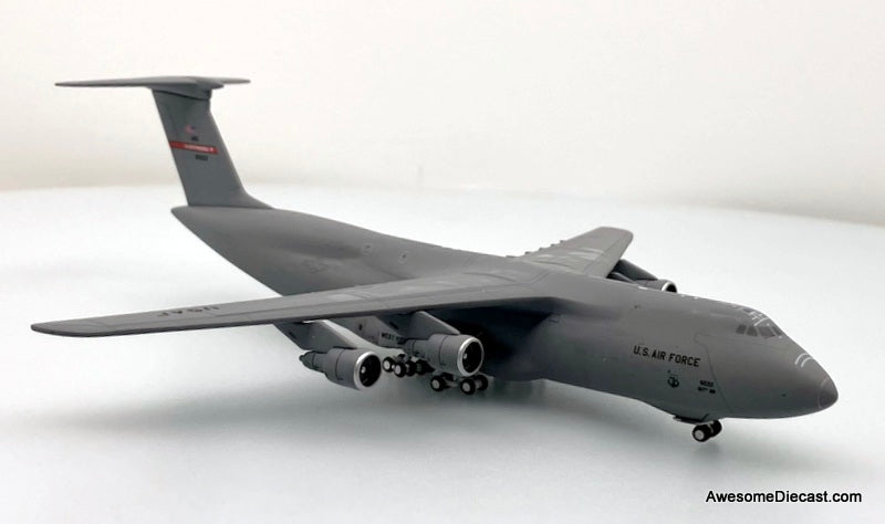 Lockheed C-5A Galaxy USAF Martinsburg 68-0222 1:400 Diecast Model Plane by Gemini Macs
