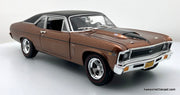 RARE!! 1969 Chevrolet Nova SS 396 Yenko, Copper Bronze Metallic 1:18 Diecast Model Car by Supercar Collectibles