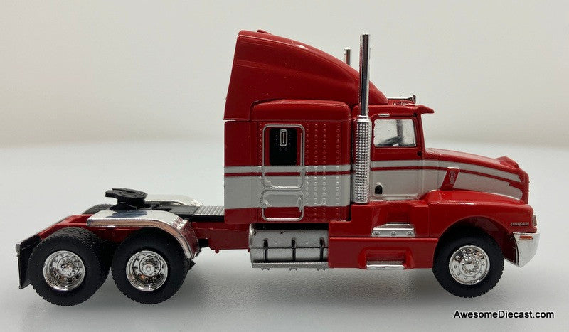 Brekina 1:87 Kenworth T600 Sleeper Tractor, Red/White