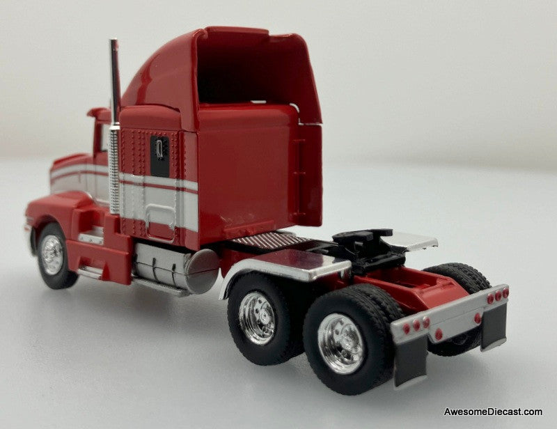 Brekina 1:87 Kenworth T600 Sleeper Tractor, Red/White