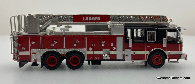 PCX87 1:87 Ferrara Ultra Ladder Truck, Red/Black
