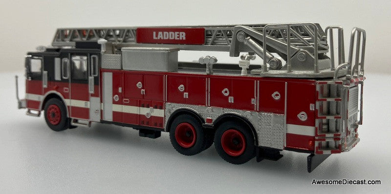 PCX87 1:87 Ferrara Ultra Ladder Truck, Red/Black