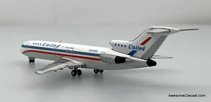 Boeing 727-200: United Airlines (Reg #N7620U) 