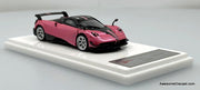 Pagani Huayra BC, Metallic Pink/Carbon Fiber 1:64 Diecast Model Car by Demon King