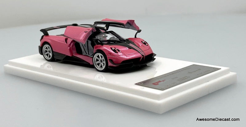 Pagani Huayra BC, Metallic Pink/Carbon Fiber 1:64 Diecast Model Pagani Huayra BC, Metallic Pink/Carbon Fiber 1:64 Diecast Model