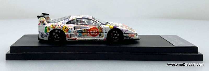 Ferrari F-40 Liberty Walk: Graffiti Livery 1:64 Diecast Model Car by Ghost Player