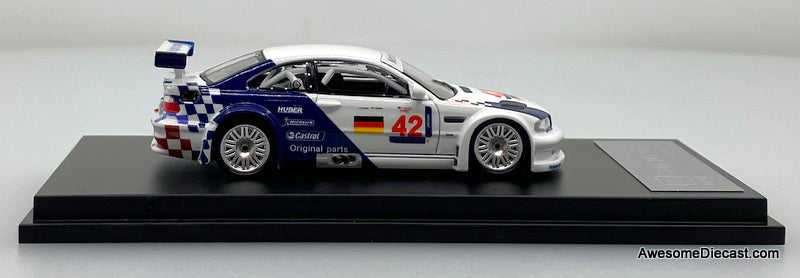 2001 BMW M3 GTR E46 ALMS #42 1:64 Diecast Model Car by DCM