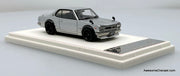 Nissan Skyline GT-R (KPGC-10), Silver 1:64 Diecast Model Car by Focal Horizon