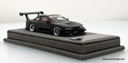 Nissan Silvia S14 GT Spec, Gray Carbon Fiber Levin Ookawara 1:64 Diecast Model Car by Mortal