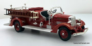 1938 Ahrens-Fox VC Fire Truck, Shively KY Fire Department 1:43 Diecast Model Fire Truck by Lucky Diecast