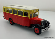 Hachette 1:43 1934 Soviet Russia Old Fashion Zis 8 Motor Bus, Red/Yellow