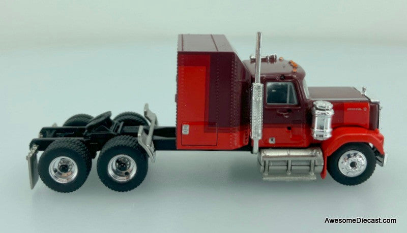 Brekina 1:87 GMC General Sleeper Cab, Dark Red/Light Red