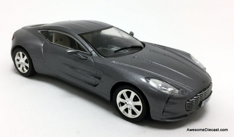 IXO 1:43 2009 Aston Martin One-77, Metallic Gray