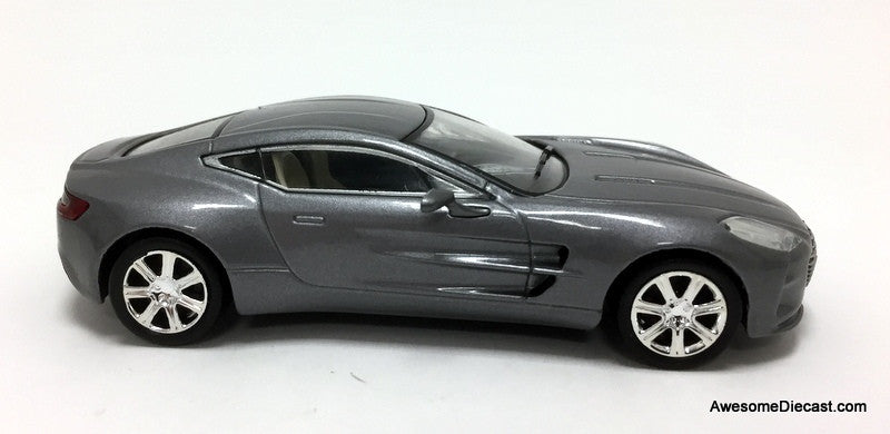 IXO 1:43 2009 Aston Martin One-77, Metallic Gray