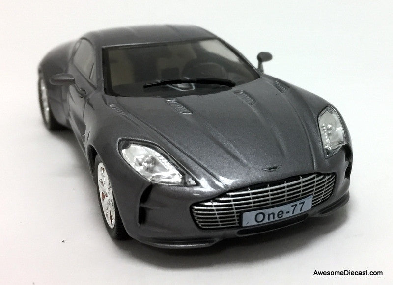 IXO 1:43 2009 Aston Martin One-77, Metallic Gray