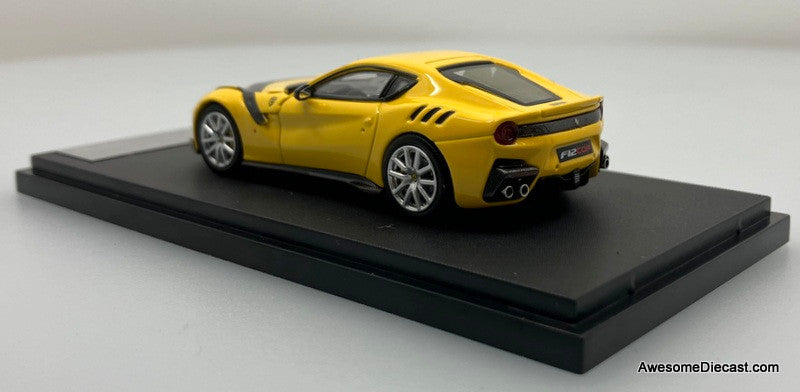 Little Toys 1:64 Ferrari F12 TDF, Metallic Yellow