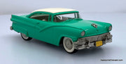 1956 Ford Fairlane 2 Door Victoria 1:43 White Metal Model Car by Brooklin Models