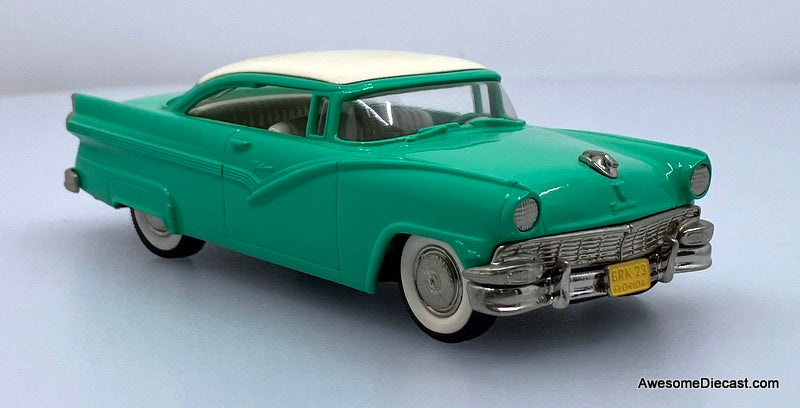 1956 Ford Fairlane 2 Door Victoria 1:43 White Metal Model Car by Brooklin Models
