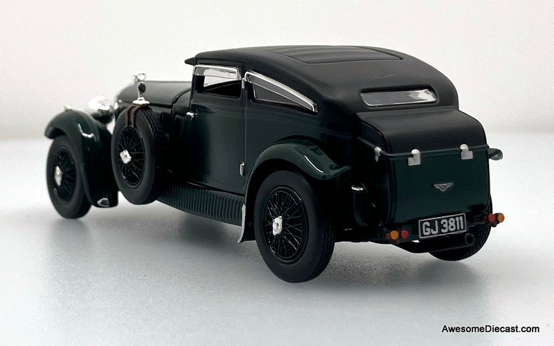 1930 Bentley 6 1/2 Litre Gurney Nutting Saloon Blue Train Special 1:43 Diecast Model Car by Minichamps