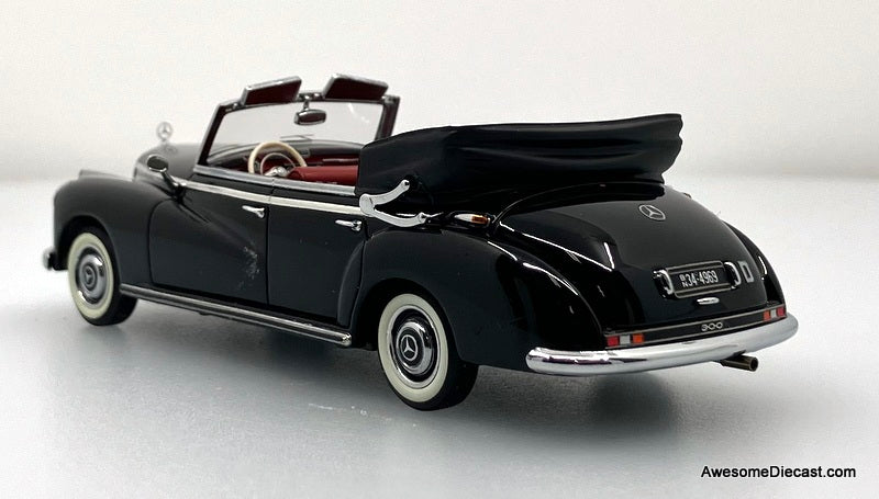 RARE!! 1952 Mercedes-Benz 300 Convertible 1:43 Resin Cast Model Car by Minichamps
