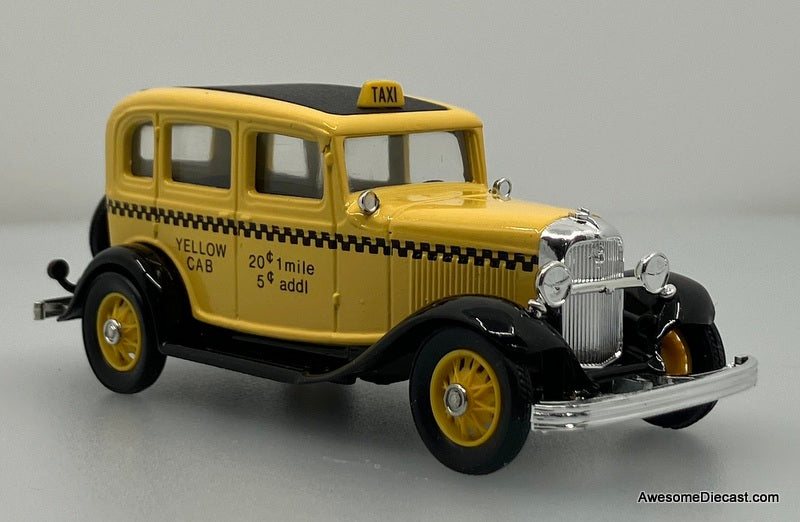 1932 Ford V8 USA Taxi 1:43 Diecast Model Car by Eligor
