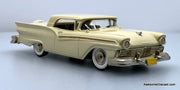 1957 Ford Fairlane Skyliner 1:43 White Metal Model Car by Brooklin Models