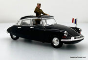 1962 Citroen DS 19 "General De Gaulle" 1:43 Diecast Model Car by Rio