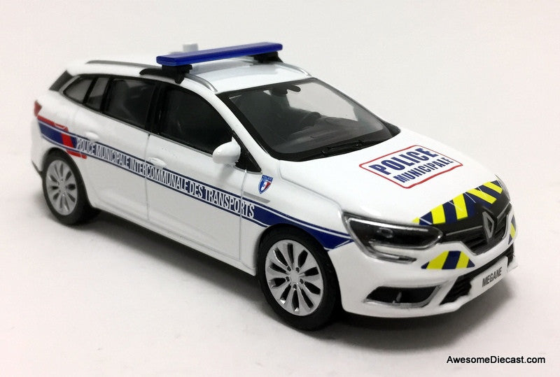 Norev 1:43 2016 Renault Megane Wagon: French DOT / Highway Police