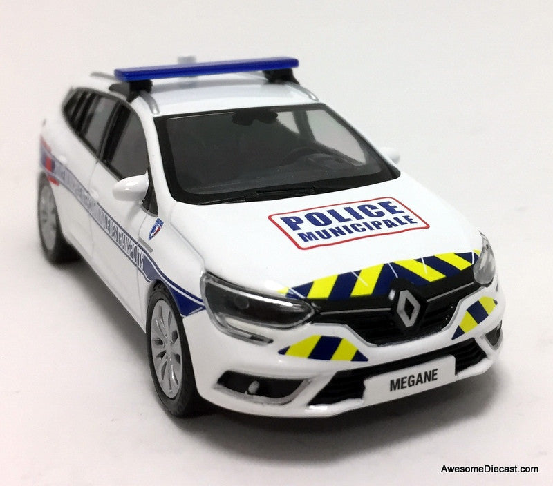 Norev 1:43 2016 Renault Megane Wagon: French DOT / Highway Police
