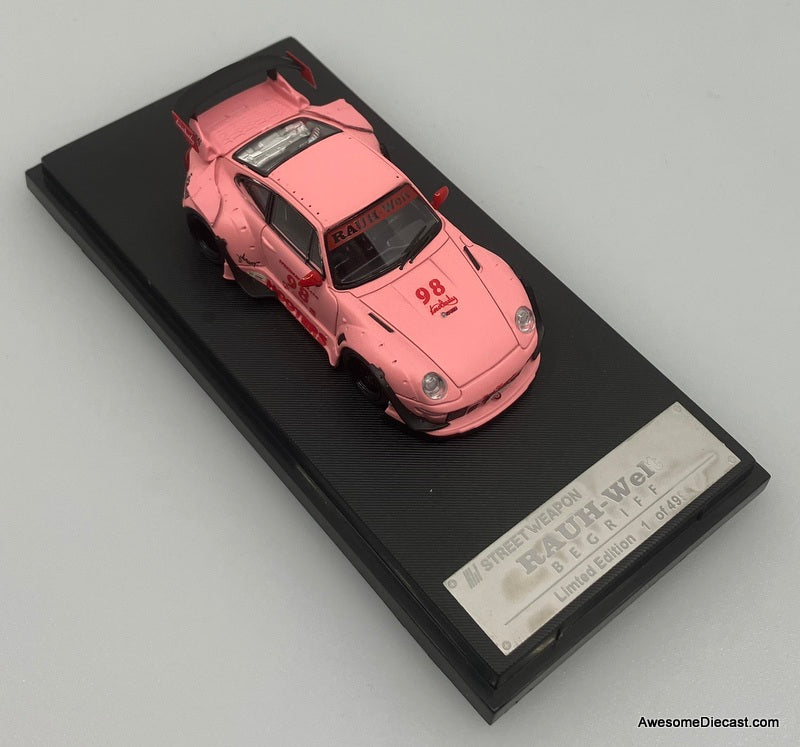 Porsche 993 #98 Hooters 1:64 Diecast Model Car by Street Warrior