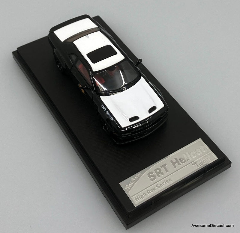 Dodge Challenger SRT Hellcat: Texas State Trooper 1:64 Diecast Model Car by Stance Hunters