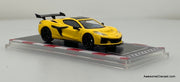 Chevrolet Corvette C8 ZR1, Yellow 1:64 Diecast Model Car by Fine Works64