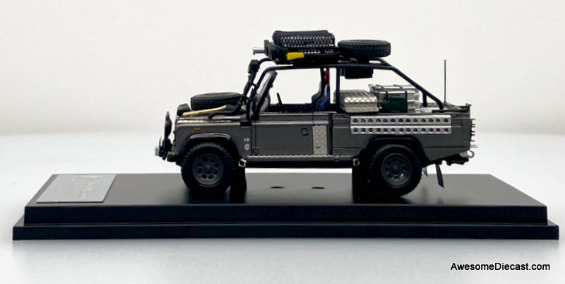 2000 Land Rover Defender, Tomb Raider Livery 1:64 Diecast Model Car by DCM