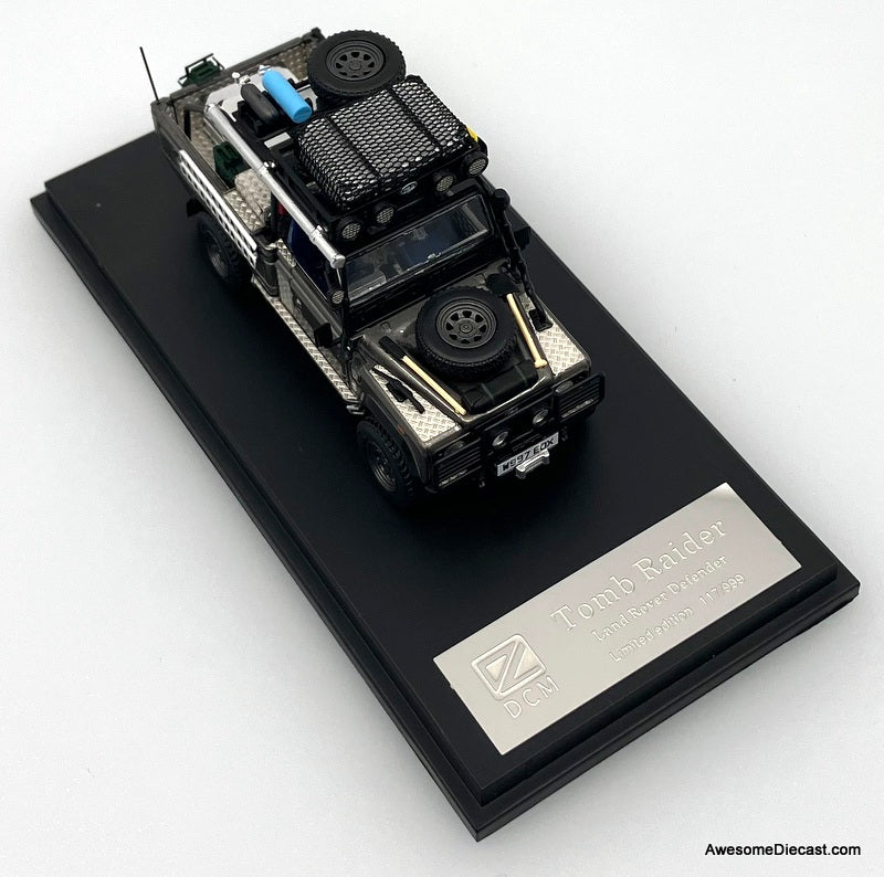 2000 Land Rover Defender, Tomb Raider Livery 1:64 Diecast Model Car by DCM