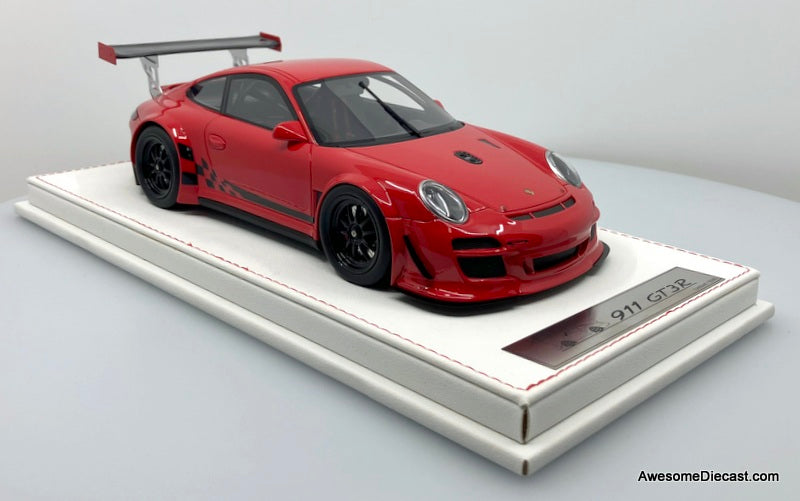 Porsche 911 GT3 R, Red 1:18 Resin Cast Model Car by GL Model