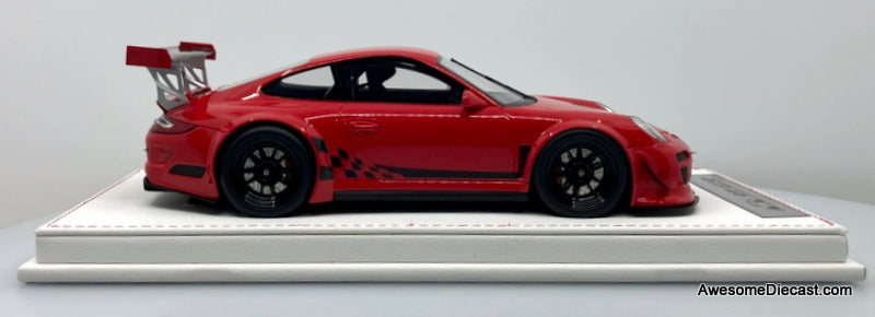 Porsche 911 GT3 R, Red 1:18 Resin Cast Model Car by GL Model