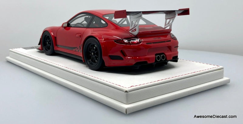 Porsche 911 GT3 R, Red 1:18 Resin Cast Model Car by GL Model