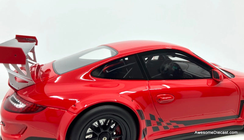 Porsche 911 GT3 R, Red 1:18 Resin Cast Model Car by GL Model