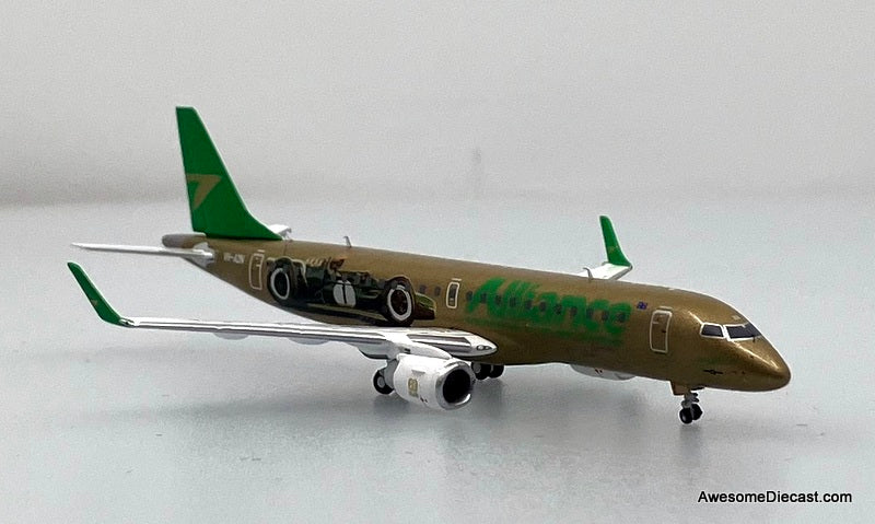 Embraer ERJ-190: Alliance Airlines (Reg #VH-A2N) "Sir Jack Brabham" 1:400 Diecast Model Plane by Gemini Jets