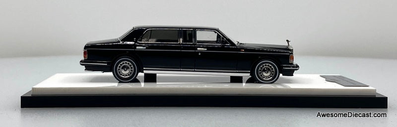 1998 Rolls Royce Silver Spur Mulliner Park Ward, Black 1:64 Diecast Model Car by GFCC
