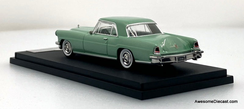 1956 Lincoln Continental Mark II, Metallic Green 1:64 Diecast Model Car by GFCC
