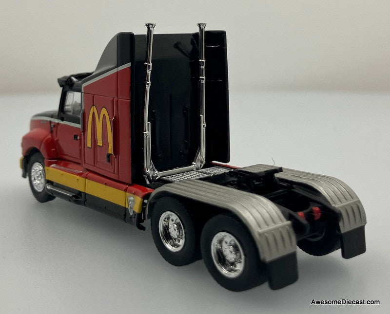 Ford Aeromax Sleeper Tractor (McDonalds Racing Team) Red/Black 1:87 ABS Plastic Model by Brekina