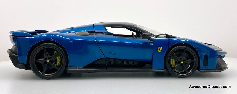 Ferrari F80, Metallic Blue 1:18 Diecast Model Car by Maisto