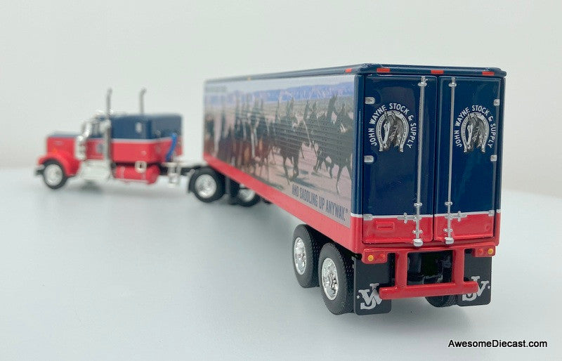 DCP by FG 1:64 Kenworth W900A Sleeper w/40' Vintage Trailer: John Wayne Courage