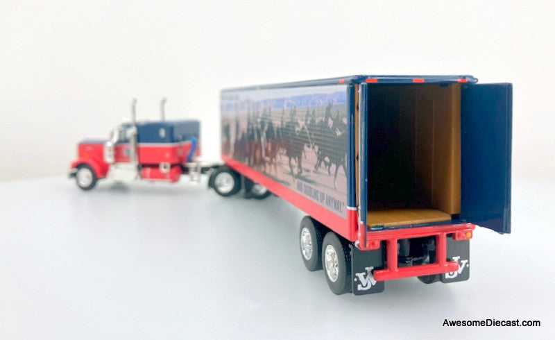 DCP by FG 1:64 Kenworth W900A Sleeper w/40' Vintage Trailer: John Wayne Courage