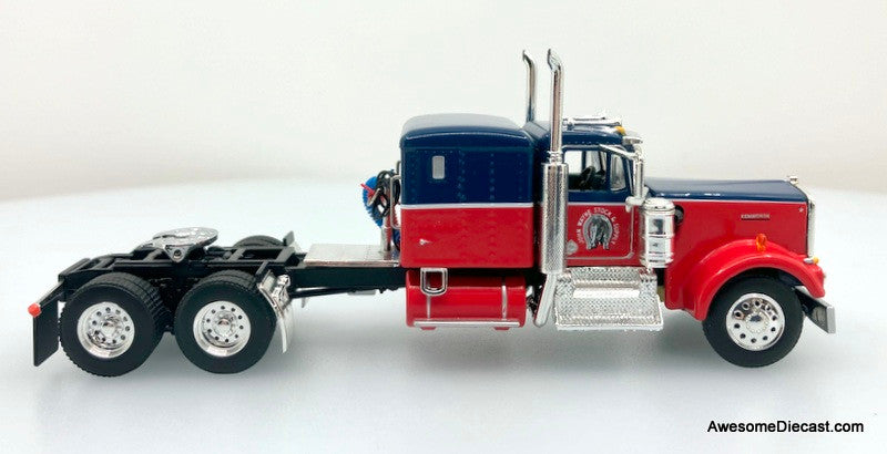 DCP by FG 1:64 Kenworth W900A Sleeper w/40' Vintage Trailer: John Wayne Courage