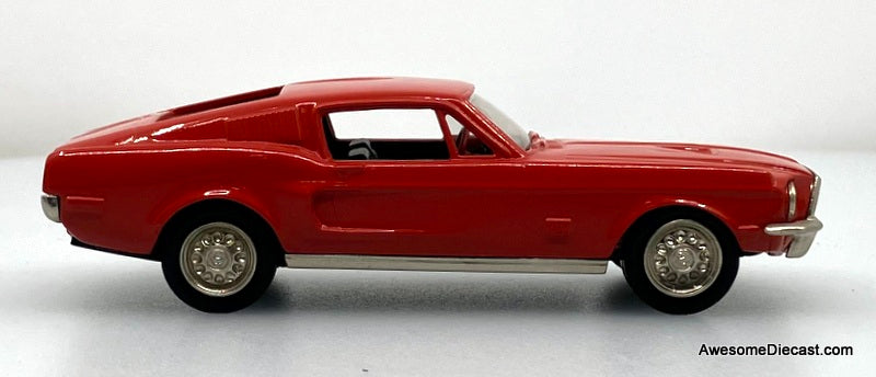 1968 Shelby Mustang GT500, Red 1:43 White Metal Model Car by Brooklin Models