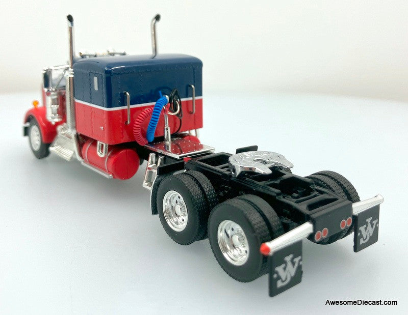 DCP by FG 1:64 Kenworth W900A Sleeper w/40' Vintage Trailer: John Wayne Courage