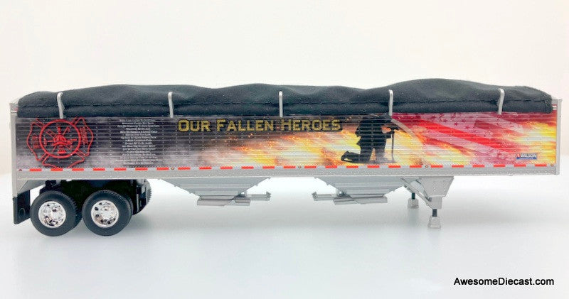 DCP by FG 1:64 Mack Pinnacle Day Cab w/Aftermarket Minimizer Parts & Wilson Pacemaker 43' High Sided Grain Trailer: Mercier Transport